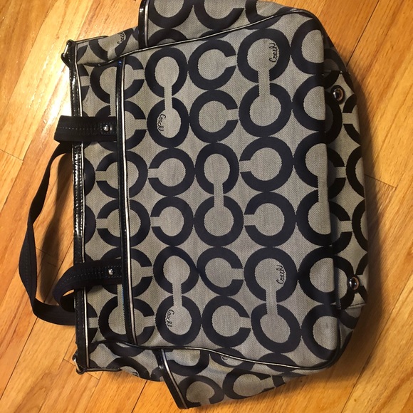 Authentic Coach Diaper Bag - Picture 2 of 3
